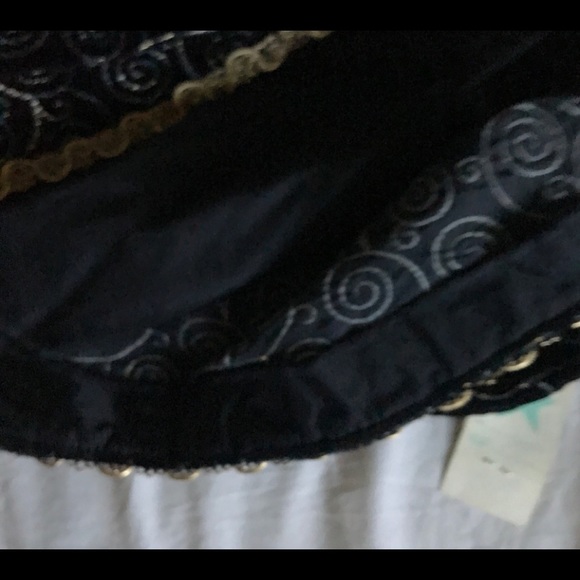 Vintage JUDY KNAPP CALIFORNIA ,size M black velvet like vest! - Picture 14 of 16